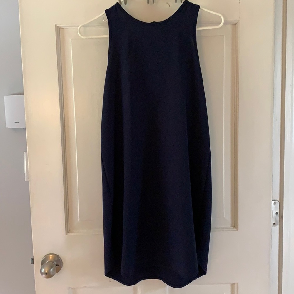 Size small navy dress